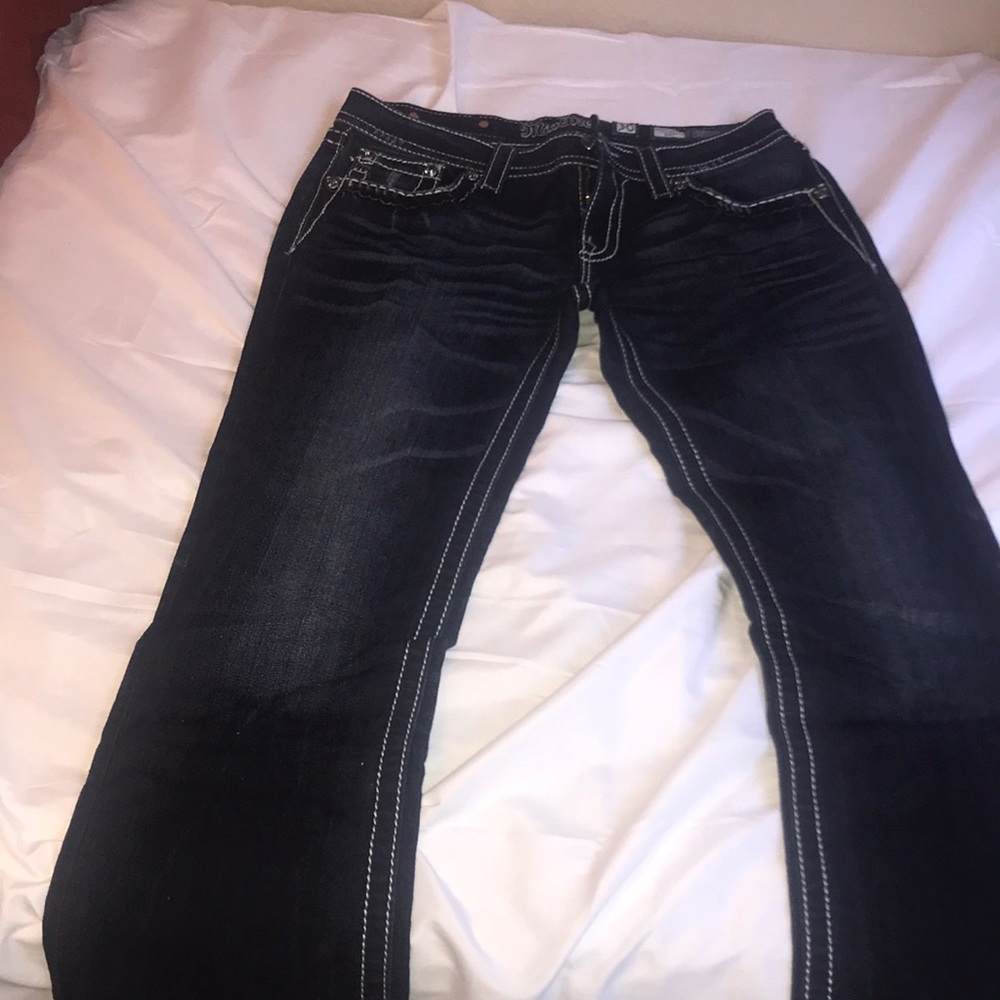 Bootcut Miss Me Blue Jeans